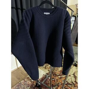 Padded structured sweater